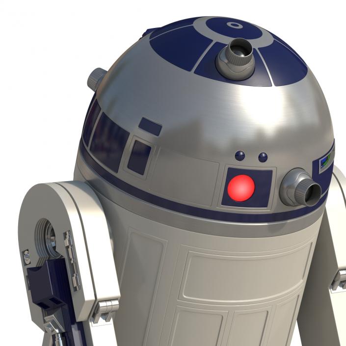 3D model Star Wars Character R2 D2