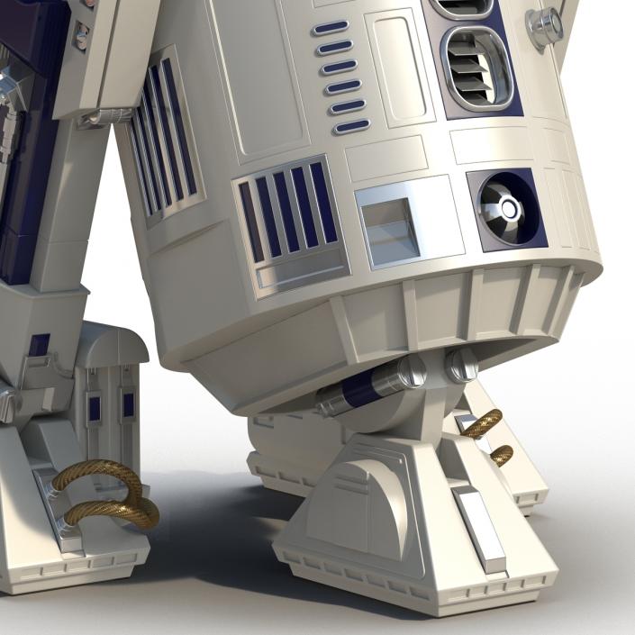 3D model Star Wars Character R2 D2