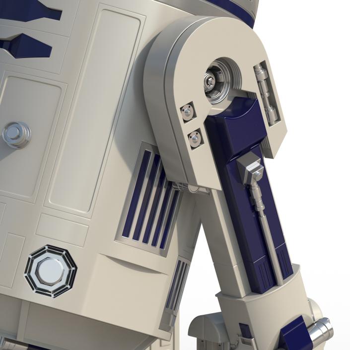 3D model Star Wars Character R2 D2