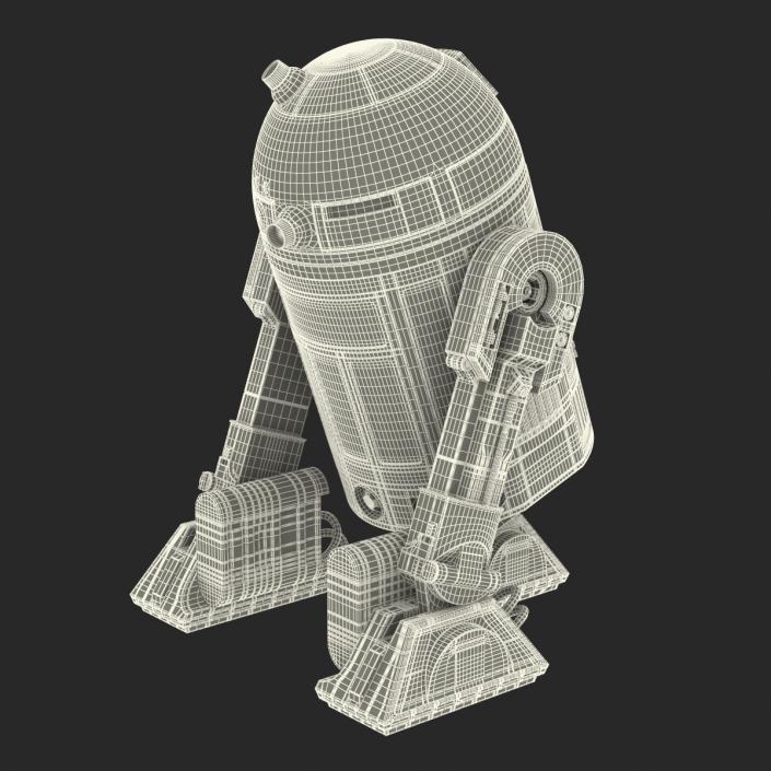 3D model Star Wars Character R2 D2