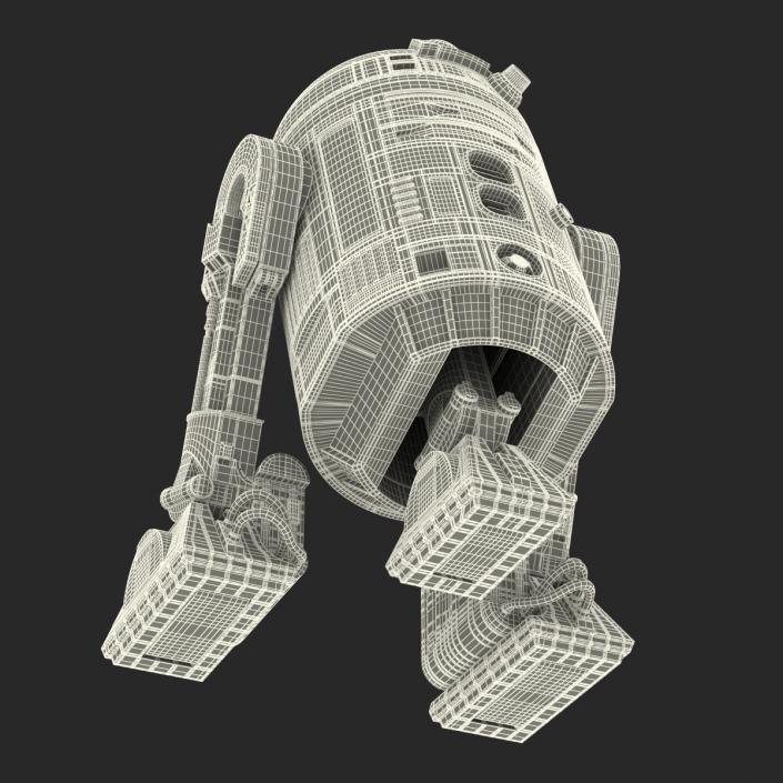 3D model Star Wars Character R2 D2