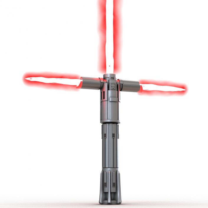 3D Kylo Ren Lightsaber 3D Models Set model