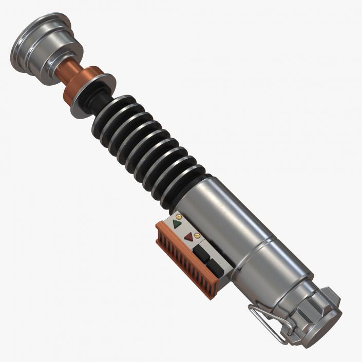 Luke Skywalker Lightsaber 2 3D