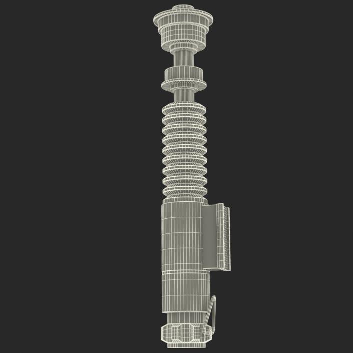 Luke Skywalker Lightsaber 2 3D