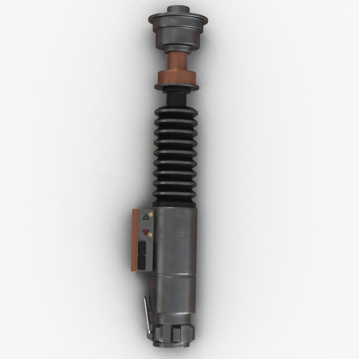 3D model Luke Skywalker Lightsaber Used