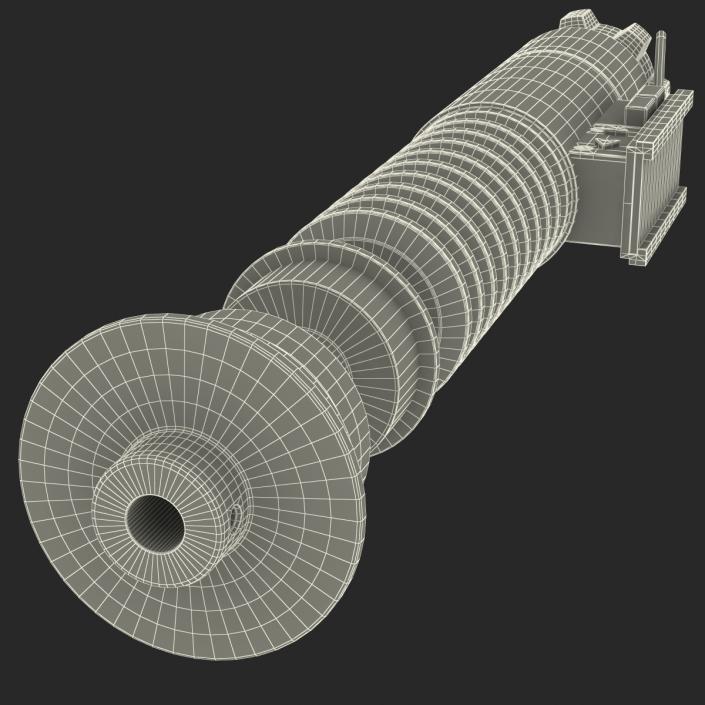 3D model Luke Skywalker Lightsaber Used