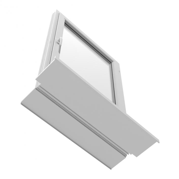 Plastic Window 3D model