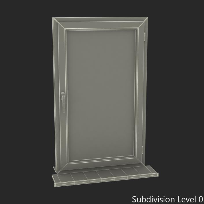 Plastic Window 3D model