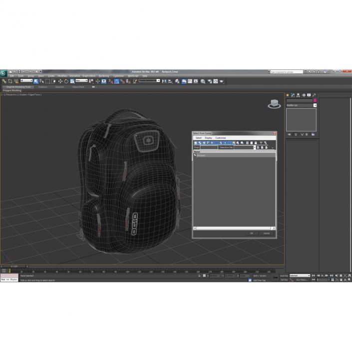 3D model Backpack 3