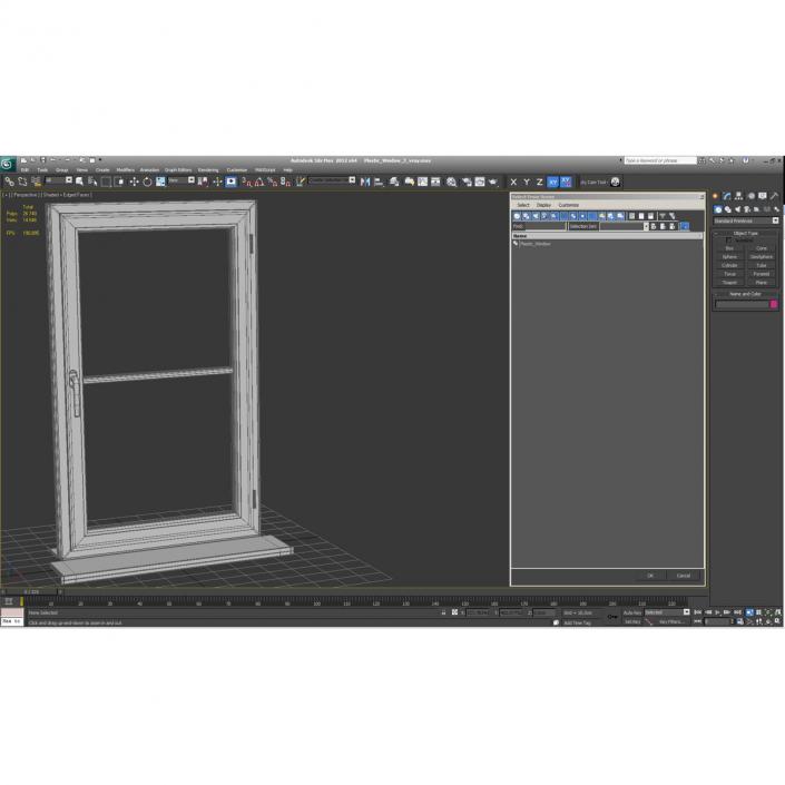 3D Plastic Window 3