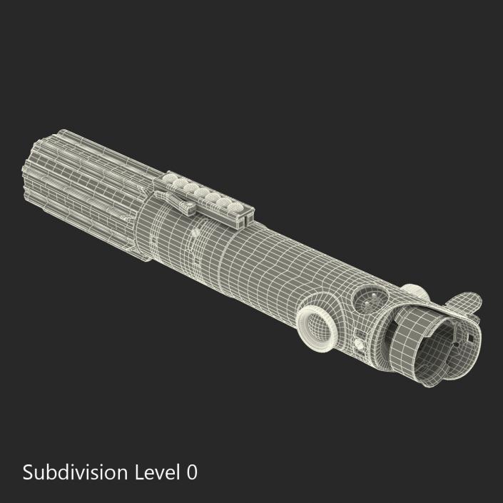 3D model Luke Skywalker Lightsaber