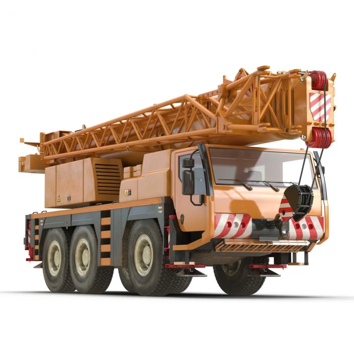 Compact Mobile Crane 2 3D