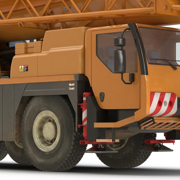 Compact Mobile Crane Liebherr 3D model