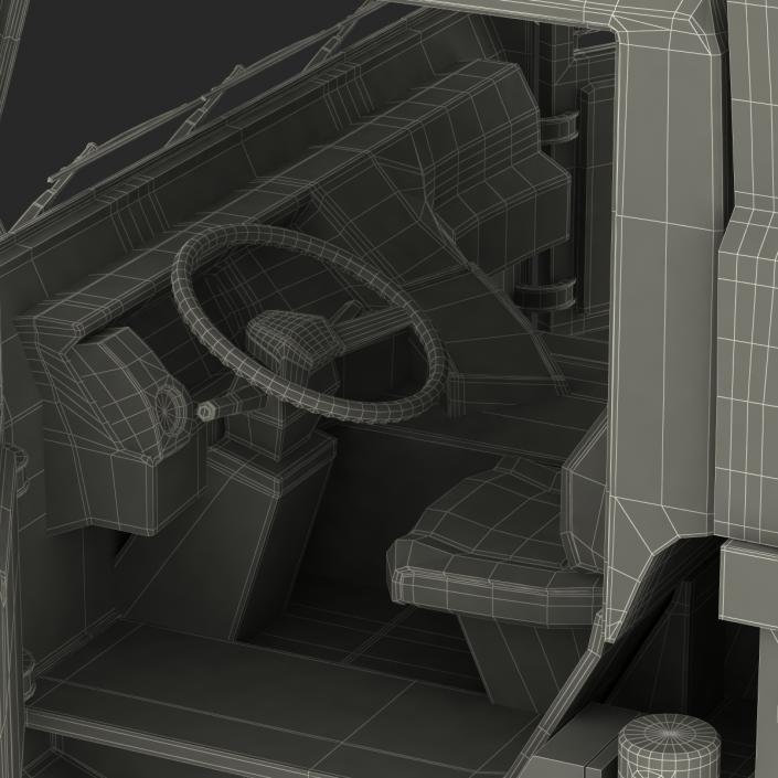 Compact Mobile Crane Liebherr 3D model