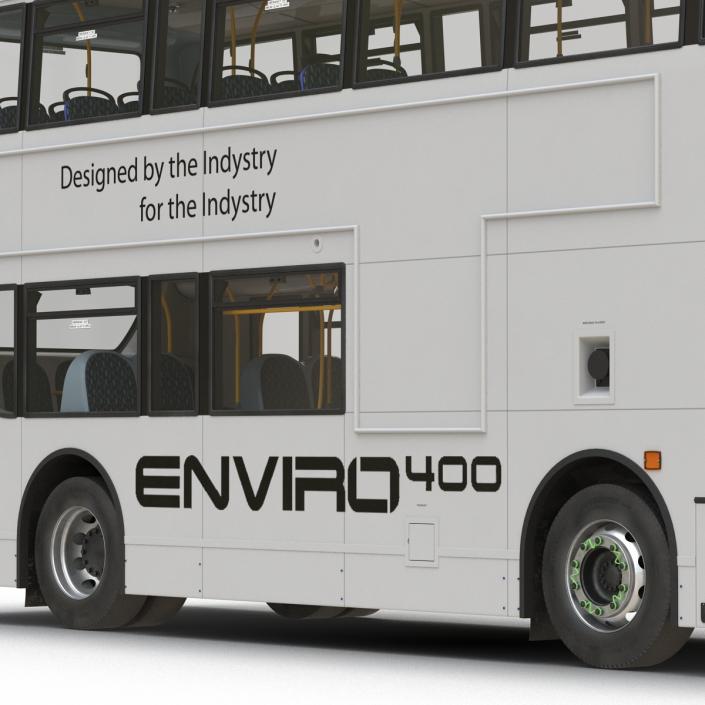 3D Alexander Dennis Bus Enviro400 Simple Interior