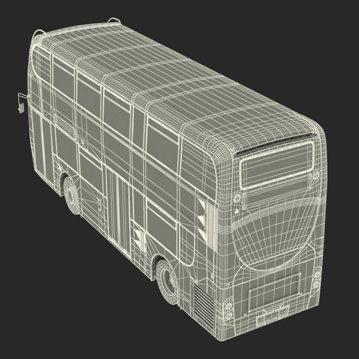 3D Alexander Dennis Bus Enviro400 Simple Interior