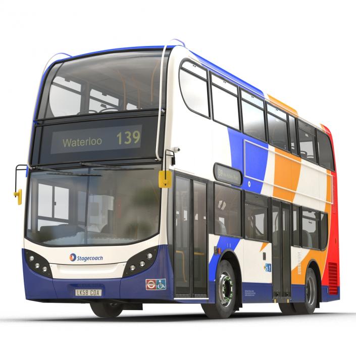 3D Bus Enviro400 model