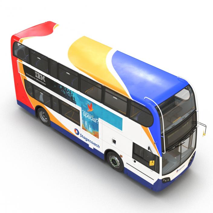 3D Bus Enviro400 model