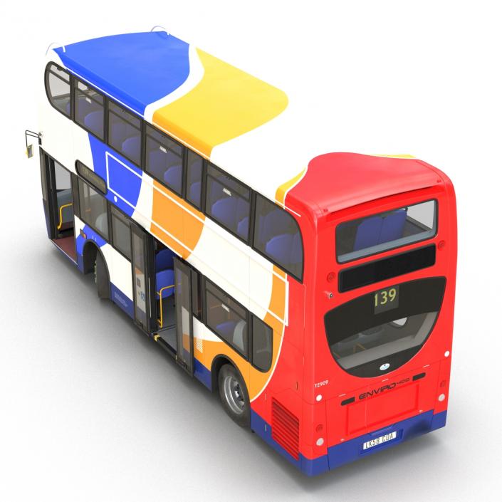 3D Bus Enviro400 model