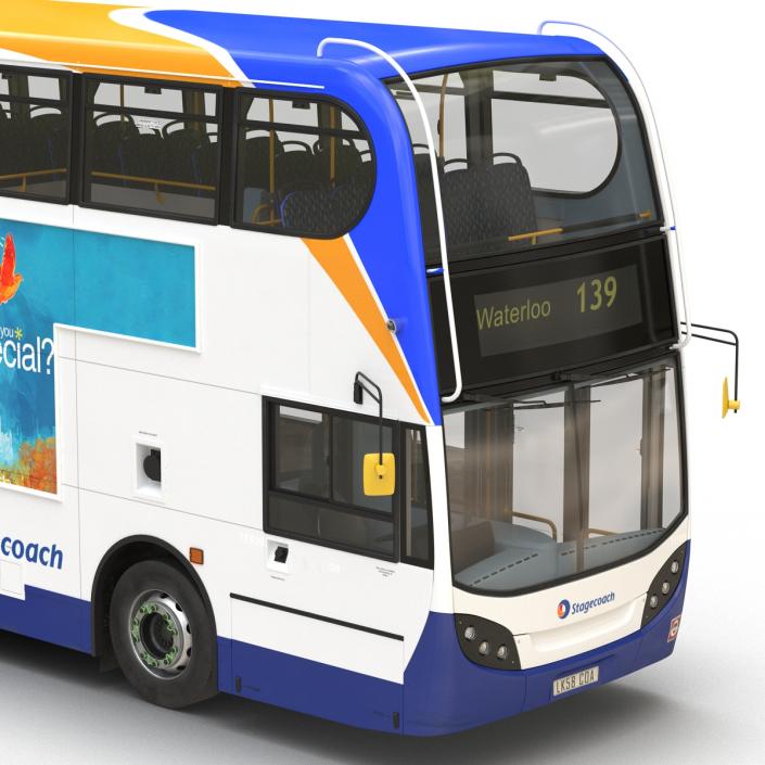 3D Bus Enviro400 model