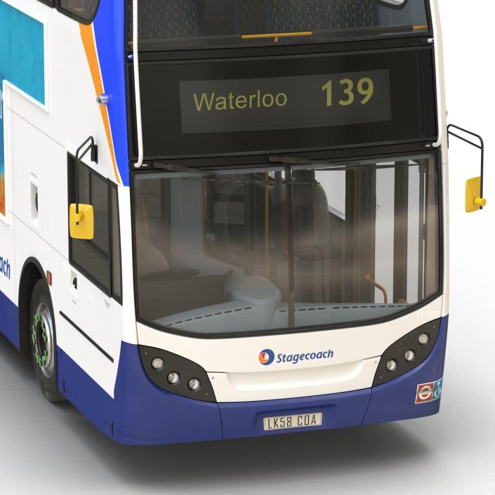 3D Bus Enviro400 model