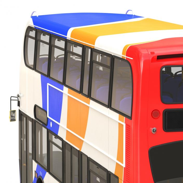 Bus Enviro400 Simple Interior 3D model