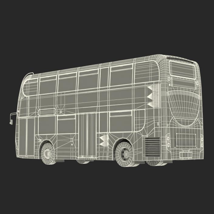 Bus Enviro400 Simple Interior 3D model