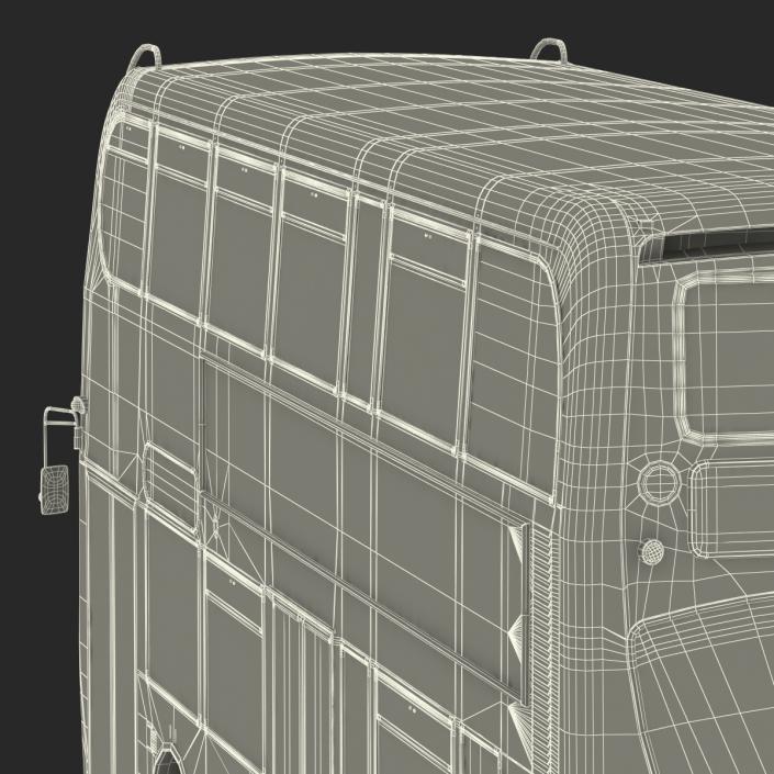 Bus Enviro400 Simple Interior 3D model