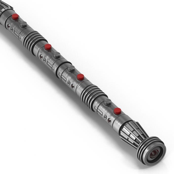 3D Star Wars Darth Maul Double Lightsaber model