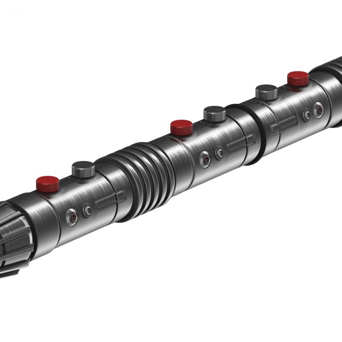 3D Star Wars Darth Maul Double Lightsaber model