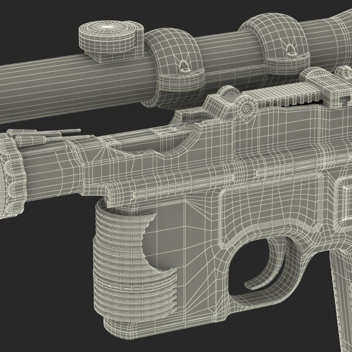 3D Star Wars Han Solo Blaster