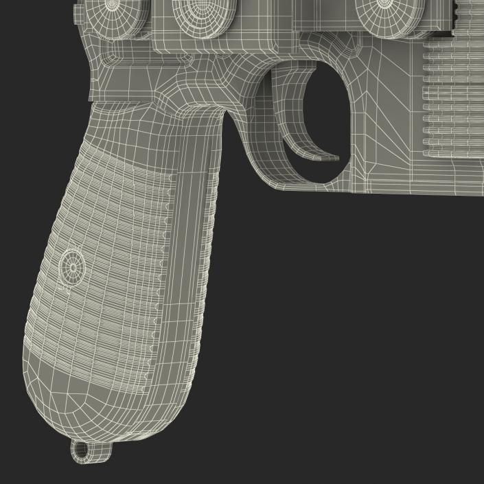 3D Star Wars Han Solo Blaster