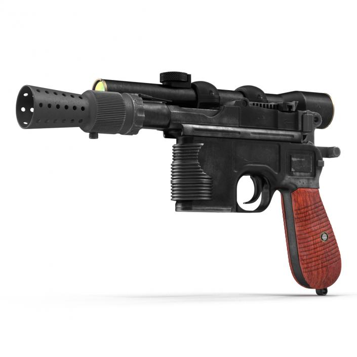 3D Star Wars Han Solo Blaster Used