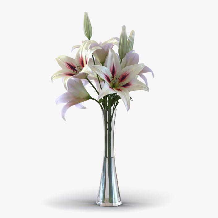 3D model White Lily Vase