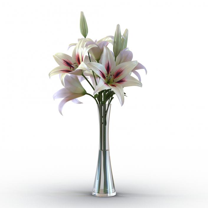 3D model White Lily Vase