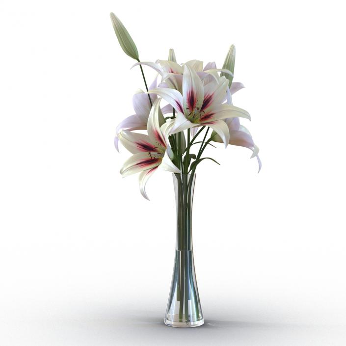 3D model White Lily Vase