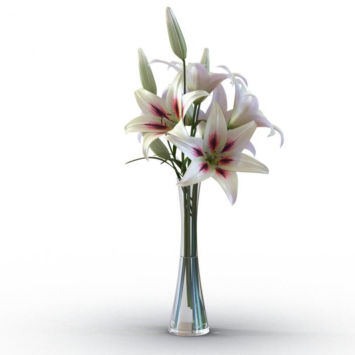 3D model White Lily Vase