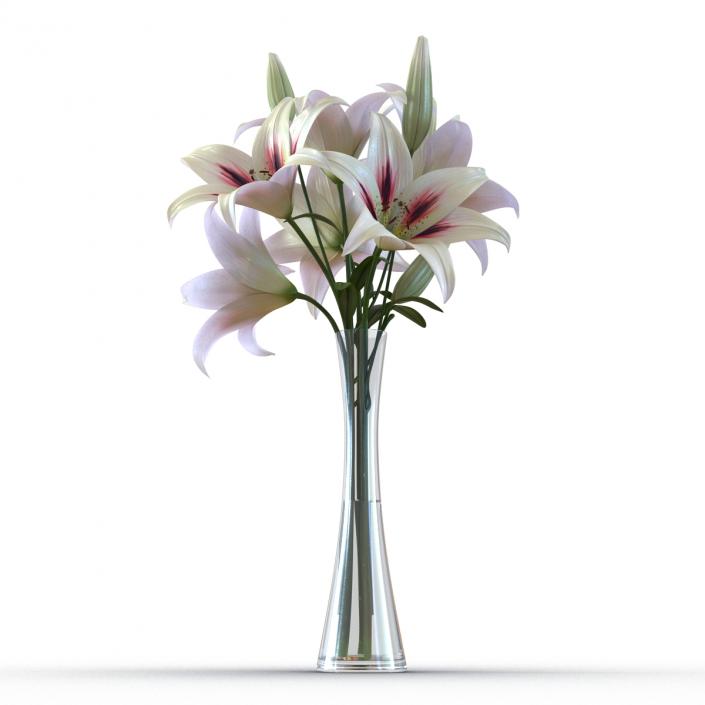 3D model White Lily Vase