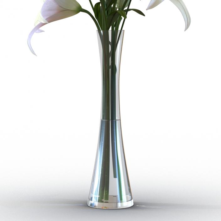 3D model White Lily Vase