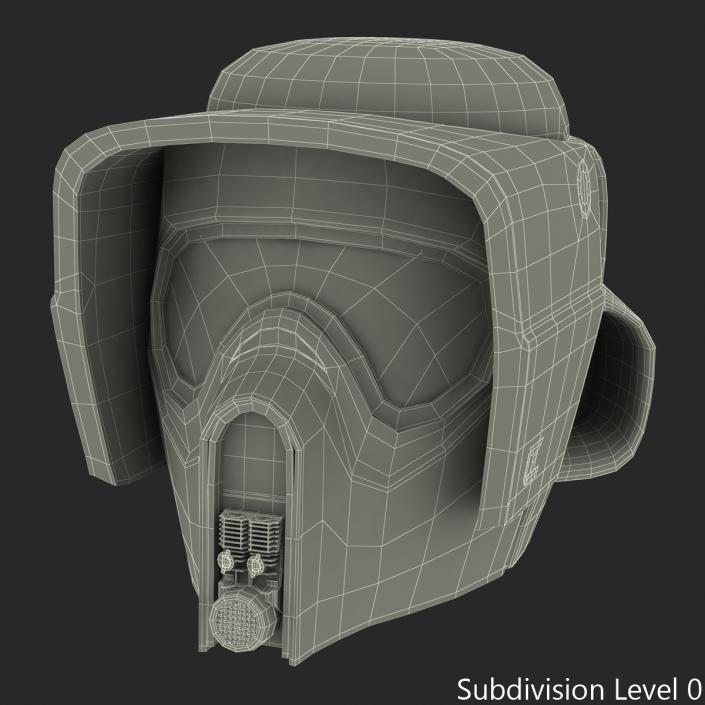 3D model Scout Trooper Helmet