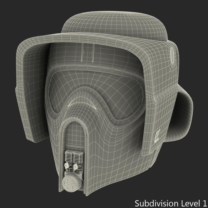 3D model Scout Trooper Helmet