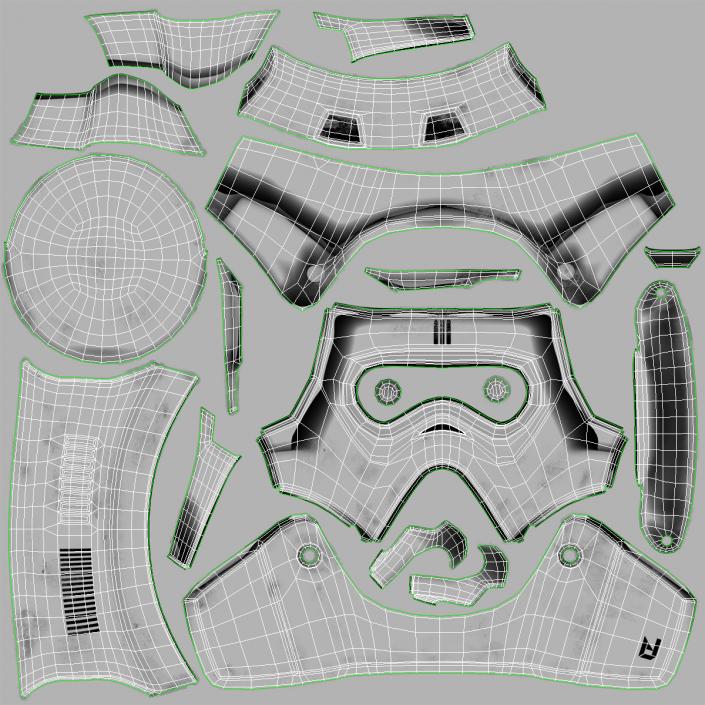 3D model Scout Trooper Helmet