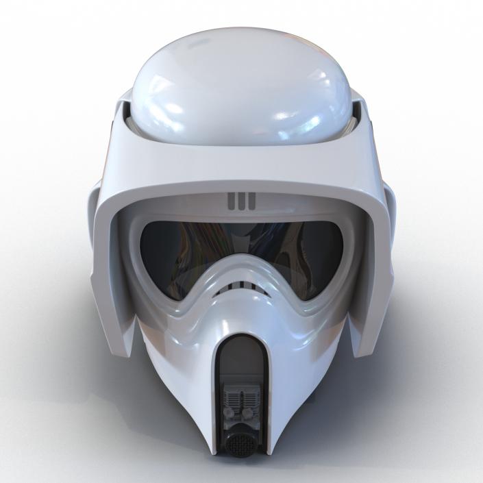 3D model Star Wars Scout Trooper Helmet