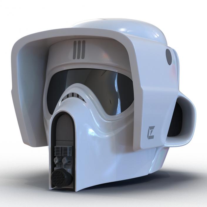 3D model Star Wars Scout Trooper Helmet