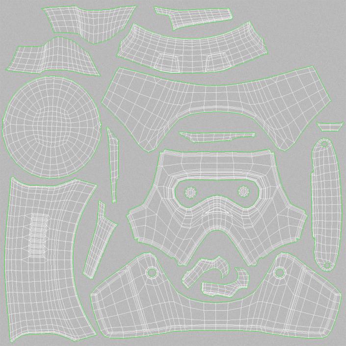 3D model Star Wars Scout Trooper Helmet