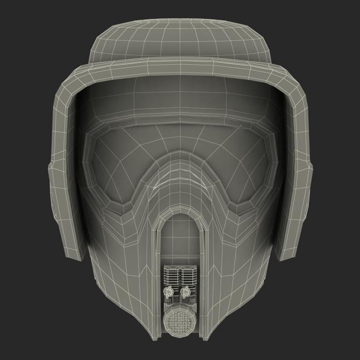 3D model Star Wars Scout Trooper Helmet