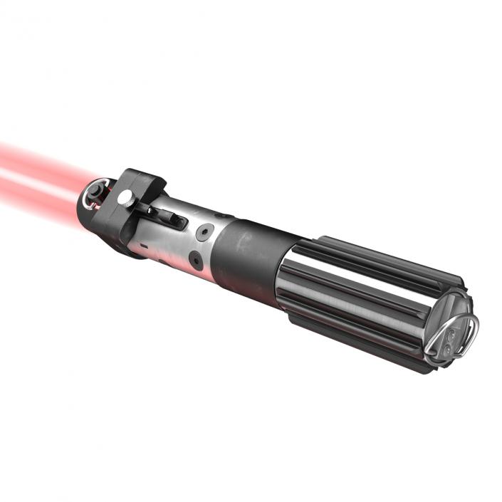 Star Wars Lord Darth Vader Lightsaber Used 3D