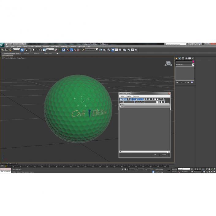 Golf Ball 3D model