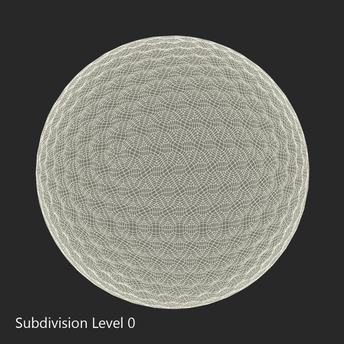 Golf Ball Generic 3D