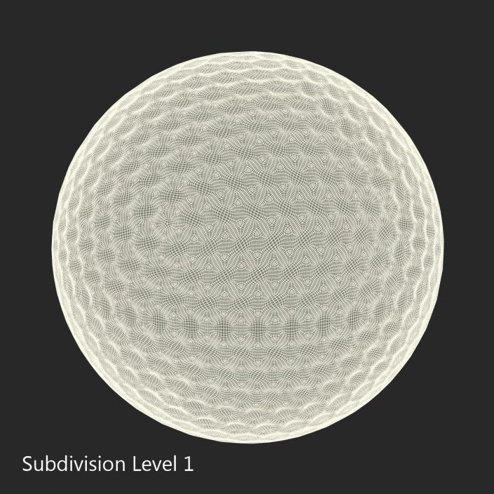 Golf Ball Generic 3D